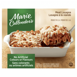 Marie Callender's Meat Lasagna, Frozen Dinner & Frozen Meal, No Artificial Colours or Flavours - 879g, MC 8/879g MEAT LASAGNA
