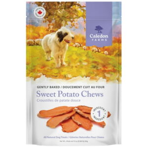 Caledon Farms Sweet Potato Chews Single Ingredient all Natural Baked Dog Treats 265g, 795g