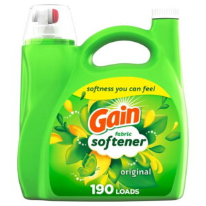 Gain Liquid Fabric Softener, Original Scent, Smooth Touch - softness you can feel, 4.16L
