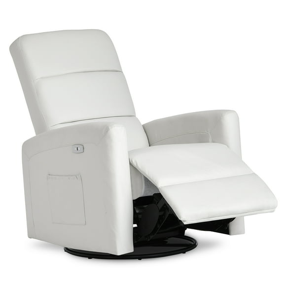 Dream On Me Berkley Leatherette Glider/ Power Recliner / Swivel Glider / Easy assembly Glider Chair