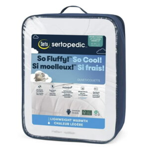 Sertapedic So Fluffy! So Cool! Lightweight Duvet, in Double/Queen and King