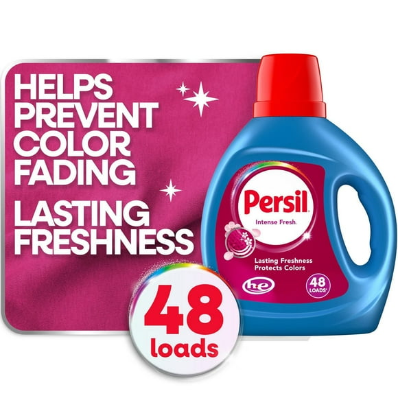 Persil Everyday Clean Intense Fresh, Liquid Laundry Detergent, 1.86L, 48 Loads, 1.86 Litres, 48 Loads