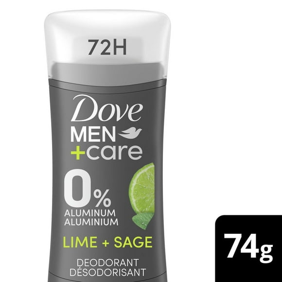 Dove Men+Care Lime + Sage Deodorant Stick, 74 g