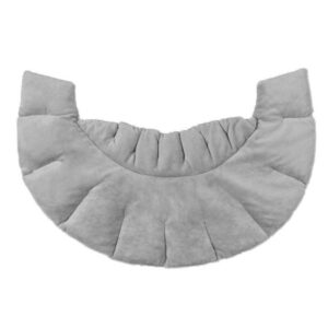 Safdie & Co. Neck Wrap Aromatic Knit Weighted Grey