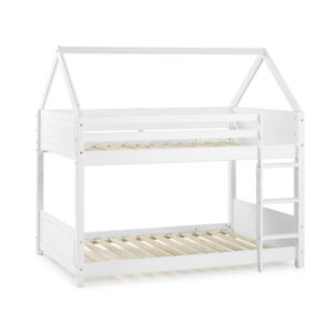 Christianne House Twin Bunkbed, White