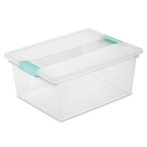 Sterilite Clear Deep Clip Box, 1 each