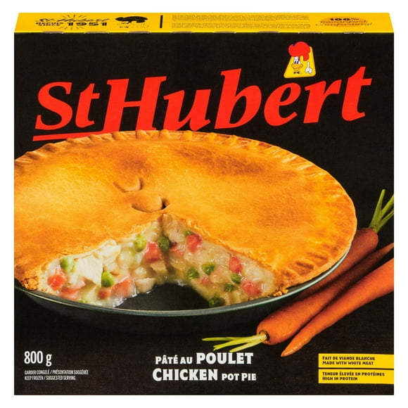 St. Hubert Frozen Chicken Pot Pie, STH Chicken pot pie 800g
