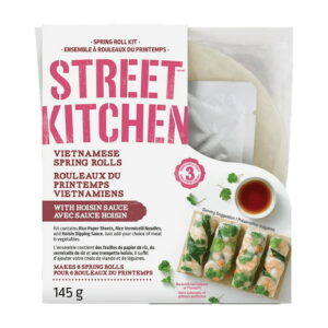 Street Kitchen - Vietnamese Spring Roll Kit (Hoisin Sauce) (145g), 6 Delicious & authentic Spring Rolls in 20 minutes
