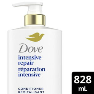 Dove Intensive Repair Conditioner for Damaged Hair, with Liquid Bio-Protein Care 828mL, 828mL