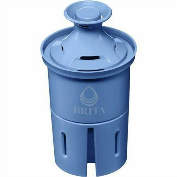 Brita Elite Replacement Filter, Reduces 30+ contaminants while keeping healthy minerals, WQA Certified to reduce Lead, Microplastics, Chromium and Chlorine, Lasts 6 months,, 1 Count