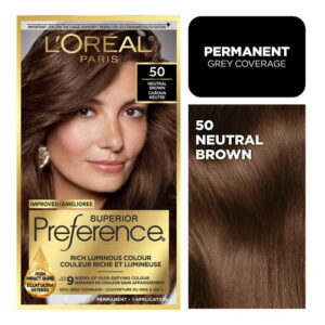 L'Oréal Paris Superior Preference, Permanent Hair Dye, 9 weeks of fade-defying colour