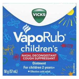 Vicks VapoRub Children’s Nasal Decongestant Cough Suppressant Ointment, 50G