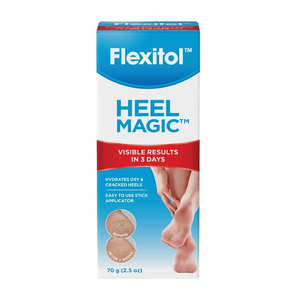 Flexitol Heel Magic for Treating Cracked and Dry Heels, 70 g