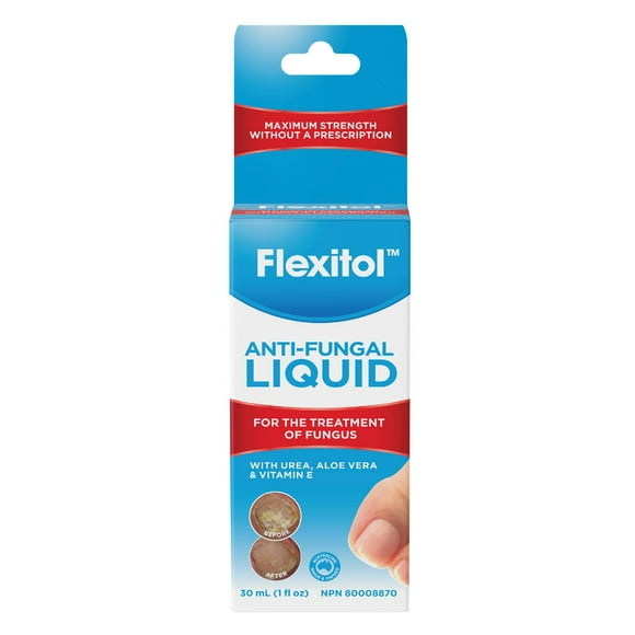 Flexitol Anti-Fungal Liquid - OTC Undecylenic Acid for Nails, 30 ml