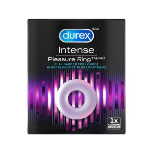 Durex® Pleasure Ring® | Silicone Cock Ring | Penis Ring Sex Toy For Men, 1 ring