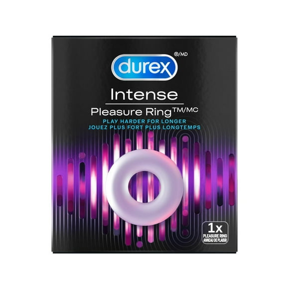 Durex® Pleasure Ring® | Silicone Cock Ring | Penis Ring Sex Toy For Men, 1 ring