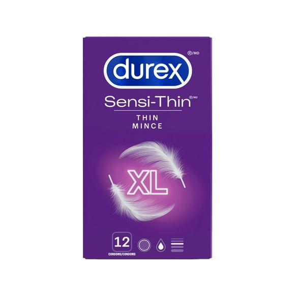 Durex® Sensi-Thin® Thin XL Condoms | 12 Count, 12ct