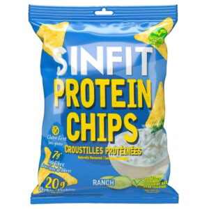 SinFit Protein Chips - Ranch, 50g Bag