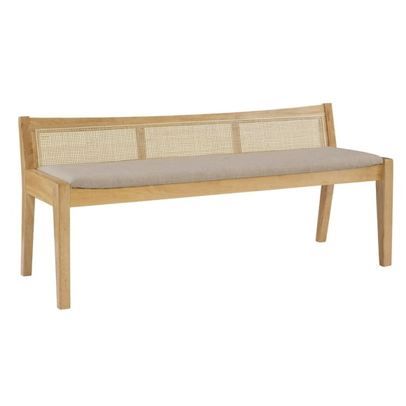 Claudie Cane Bench