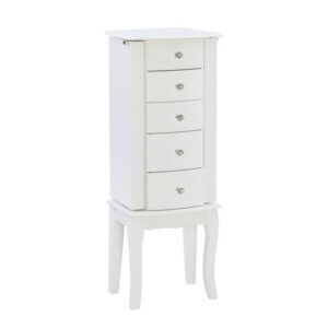 Anderson Jewelry Armoire, White