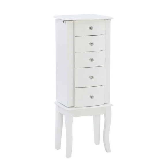 Anderson Jewelry Armoire, White