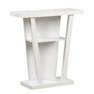 Monarch Specialties Accent Table, Console, Entryway, Narrow, Sofa, Living Room, Bedroom, Laminate, White, Contemporary, Modern