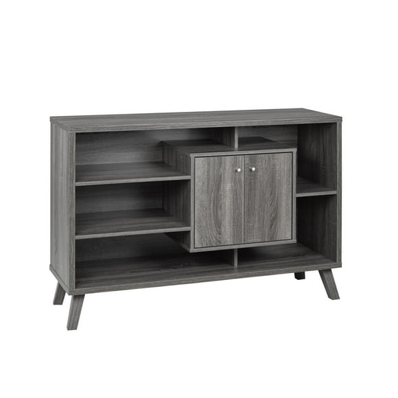 Nolan Multi-Tier Buffett / Server with Storage, Grey