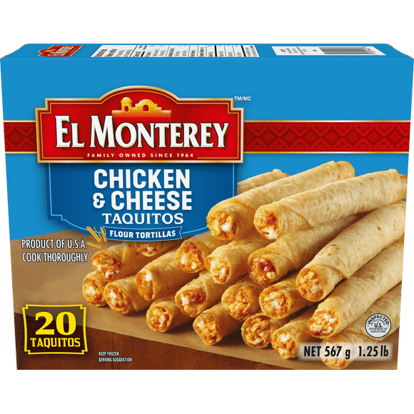 El Monterey Frozen Chicken & Cheese Taquitos, Chicken & Cheese Taquito