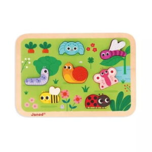Janod - Chunky Garden Puzzle 7 pieces -
