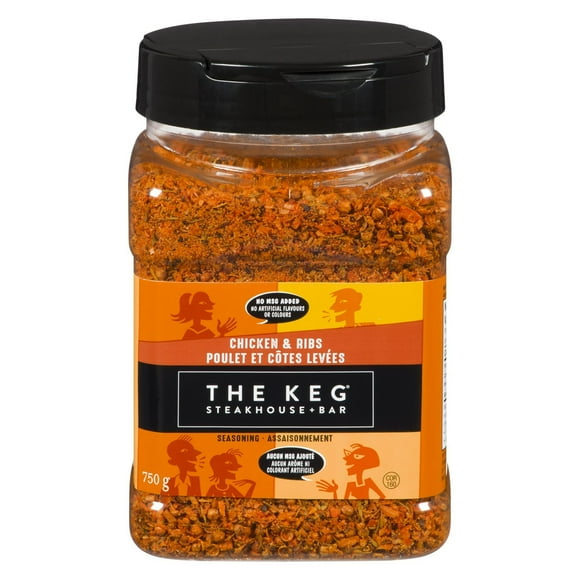 KEG - CHICKEN & RIBS SEASONING 750G, KEG - CHICKEN & RIBS SEASONING 750G