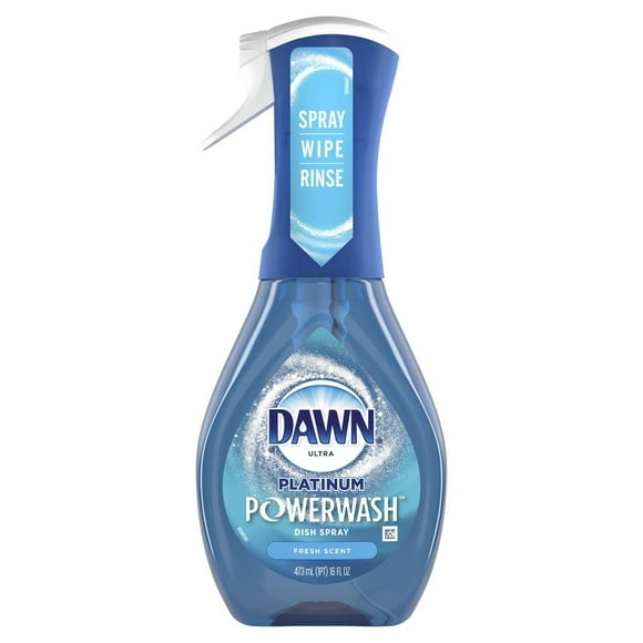 Dawn Platinum Powerwash Dish Spray, Dish Soap, Fresh Scent, 473 mL