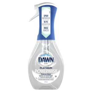 Dawn Free & Clear Powerwash Dish Spray, Dish Soap, Pear Scent, 473 mL