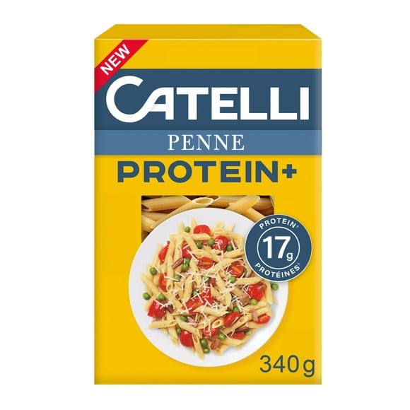 Catelli® Protein+ Penne Pasta, High in Protein, 340 g