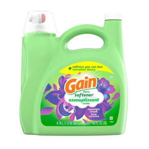 Gain Liquid Fabric Softener, Moonlight Breeze Scent, Smooth Touch - softness you can feel, 4.16L