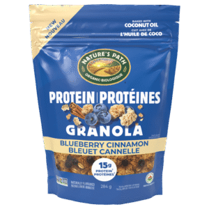 Nature's Path Organic Blueberry Cinnamon Protein Granola 284g Pouch, Nature's Path Organic Blueberry Cinnamon Protein Granola 284g Pouch