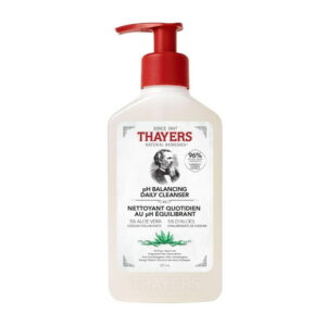 THAYERS PH Balancing Daily Cleanser, 5% ALOE VERA, Sodium Hyaluronate, Oil Free, Fragrance Free, 237mL, THAYERS pH Balancing Daily Cleanser