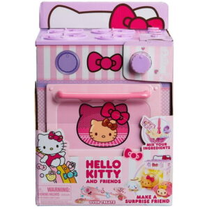 COOKEEZ MAKERY HELLO KITTY AND FRIENDS OVEN PLAYSET, 3 to collect!