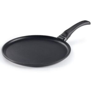 Starfrit 25cm (10") Non-Stick Multi Pan, Tawa, Durable Aluminum body, Oven Safe, PFOA Free, Easy to Clean, Black, black