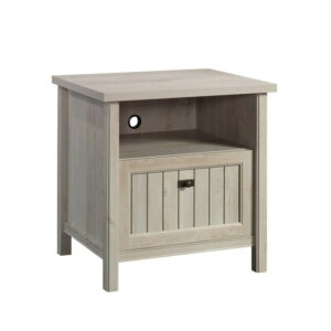 Sauder Costa Night Stand, Chalked Chestnut, 427888