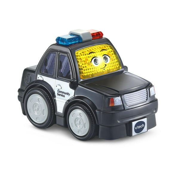 VTech Go! Go! Smart Wheels® Helpful Police Car Kids' First Toy Car for Toddlers- English Version, 1-5 Years