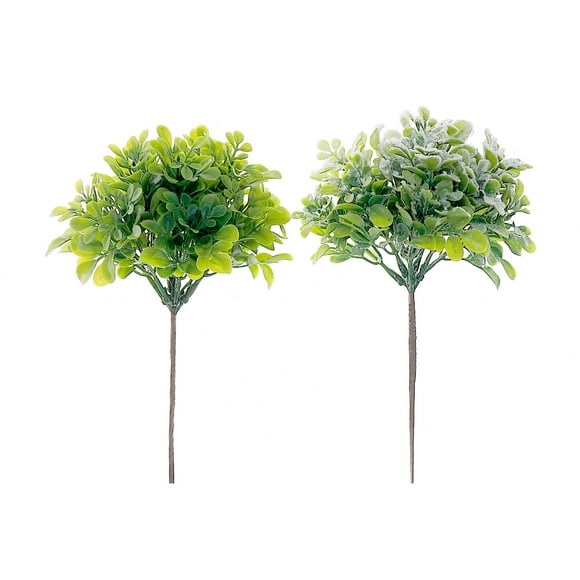 Artificial Green Leaves Pick (Asstd) - Set of 12