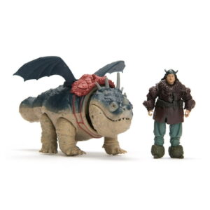 Dreamworks Dragons, How to Train Your Dragon, Gronckle & Fishlegs, Viking Duo Action Figures, Ages 4+