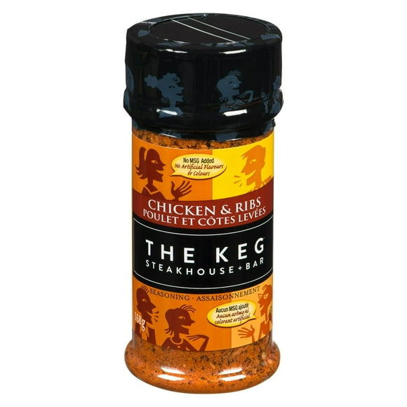 KEG - CHICKEN & RIBS SEASONING 168G, KEG - CHICKEN & RIBS SEASONING 168G