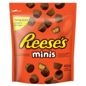 REESE'S Minis PEANUT BUTTER CUPS Candy, 800g
