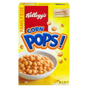 Kelloggs Corn Pops Cereal, Family Size, 515g, 515g