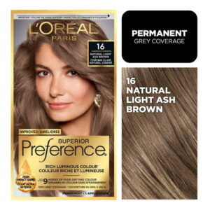 L'Oréal Paris Superior Preference, Permanent Hair Dye, 9 weeks of fade-defying colour