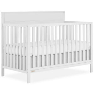 Fisher-Price Miles 5-in-1 Convertible Crib by Dream On Me, 3 height setting