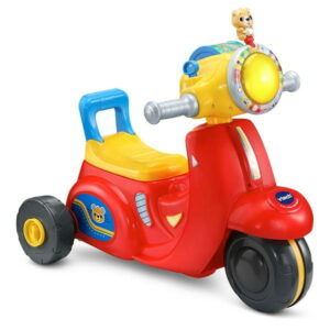 VTech® 2-in-1 Map & Go Scooter Transforming Ride-On Toddler Scooter - French Version, 12-36 Months