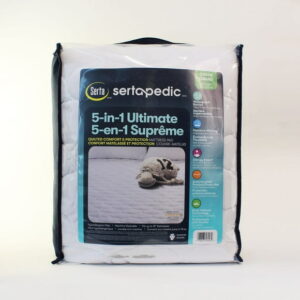 Serta 5 in 1 Mattress Pad, Waterproof and more!