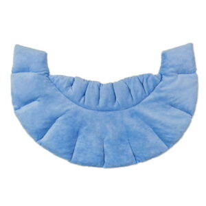 Safdie & Co. Neck Wrap Aromatic Knit Weighted Blue